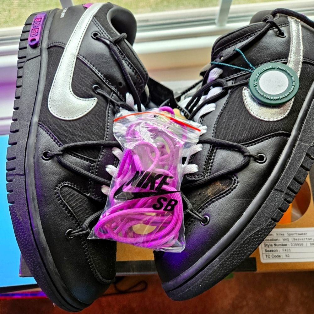 Off White Dunk Lot 50